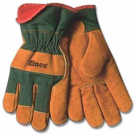 KINCO Kinco 1721GR XL Suede Cowhide Leather Palm Glove; Large 120431